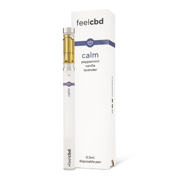 FeelCBD – Calm – Disposable CBD Vape Pen 0.5ml | Daily Marijuana Canada