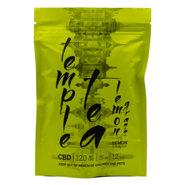 Temple Tea – Lemongrass CBD Tea – 120mg | Daily Marijuana Canada