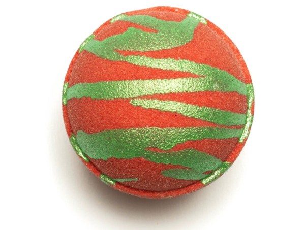 Nikki Stikki Botanicals – CBD Bath Bomb – Christmas Spirit Bomb (red/green) – 300mg CBD | Daily Marijuana Canada