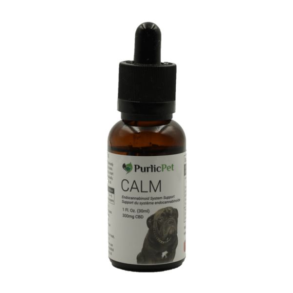 Purlic Pet – CBD Tincture – Calm For Dogs – 300mg CBD | Daily Marijuana Canada