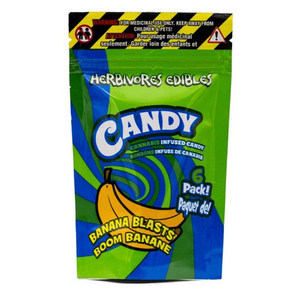 Herbivores Edibles – Banana Blasts Gummies | Daily Marijuana Canada