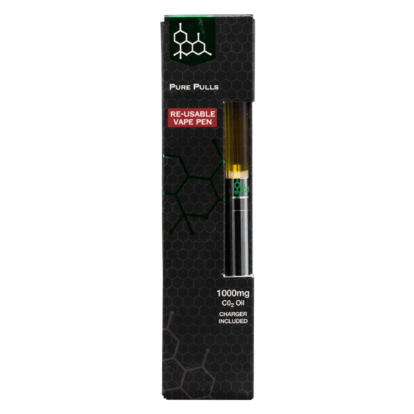 Pure Pulls – CO2 Oil Reusable Vape Pen – Sativa 1ml | Daily Marijuana Canada