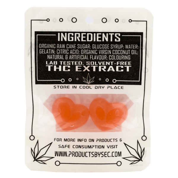 SEC – Hearts- 50mg THC | Daily Marijuana Canada