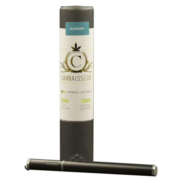 Cannaisseur – Disposable THC Distillate Pen – Blueberry 0.5ml | Daily Marijuana Canada