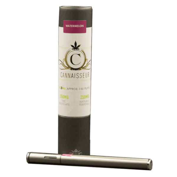 Cannaisseur – Disposable THC Distillate Pen – Watermelon 0.3ml | Daily Marijuana Canada