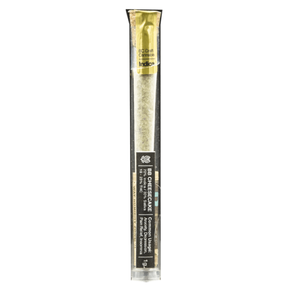 Flowerpwr – Pre-Roll – BB Cheesecake – 1g | Daily Marijuana Canada