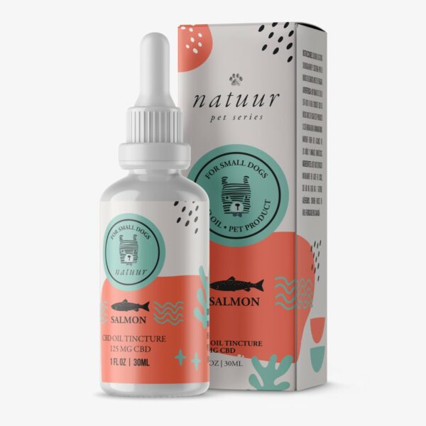 Natuur – Pet Series – CBD Oil For Small Dogs – Bacon Flavour – 125mg | Daily Marijuana Canada