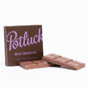 Potluck – Infused Chocolate – Milk Chocolate – 300mg THC | Daily Marijuana Canada