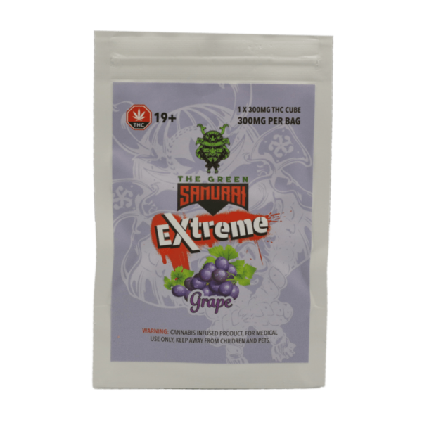 Green Samurai Extreme – Grape Gummy – 300mg THC | Daily Marijuana Canada